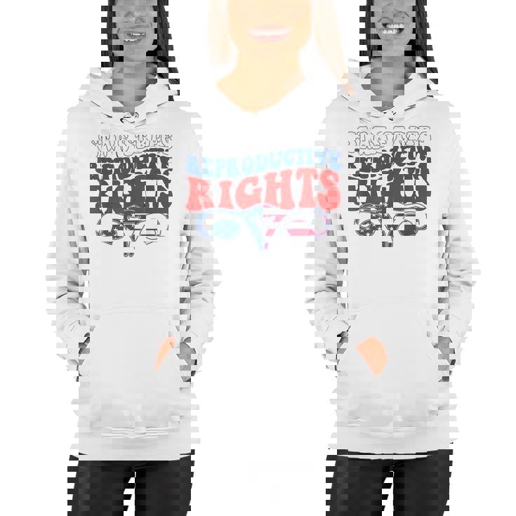 Stars Stripes Reproductive Rights Patriotic 4Th Of July  V2 Women Hoodie