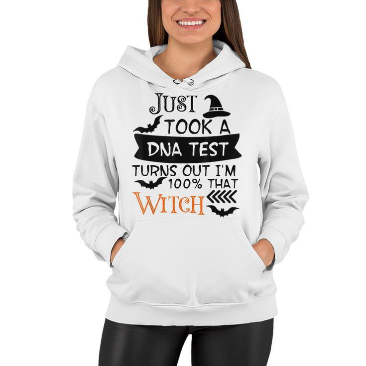 Truth Hurts Im 100 That Witch Halloween Funny Witty   Women Hoodie