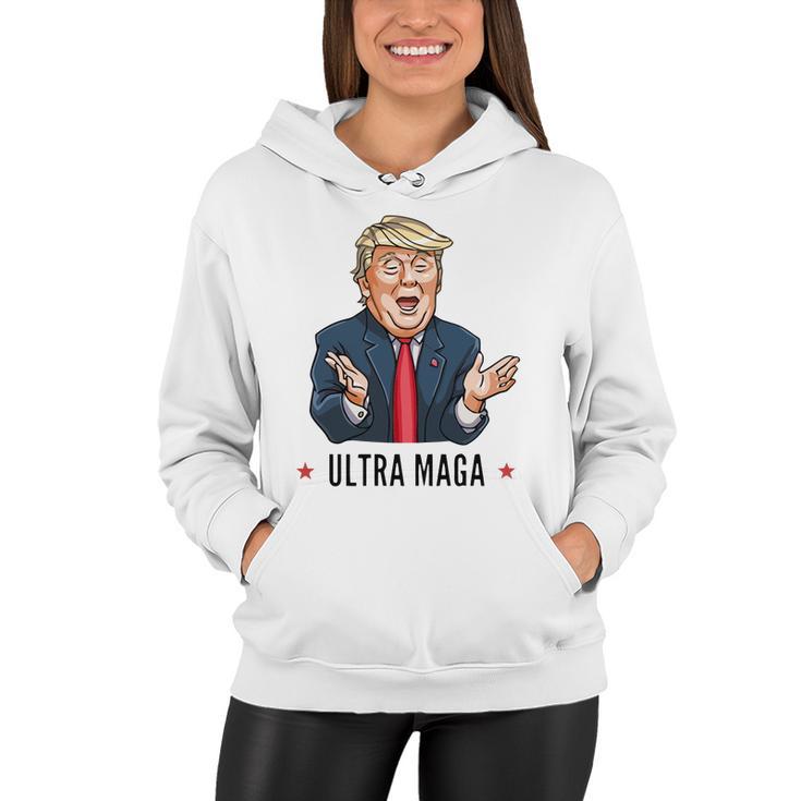 Ultra Maga Eagle Donald Trump Ultra Maga Tshirt Women Hoodie