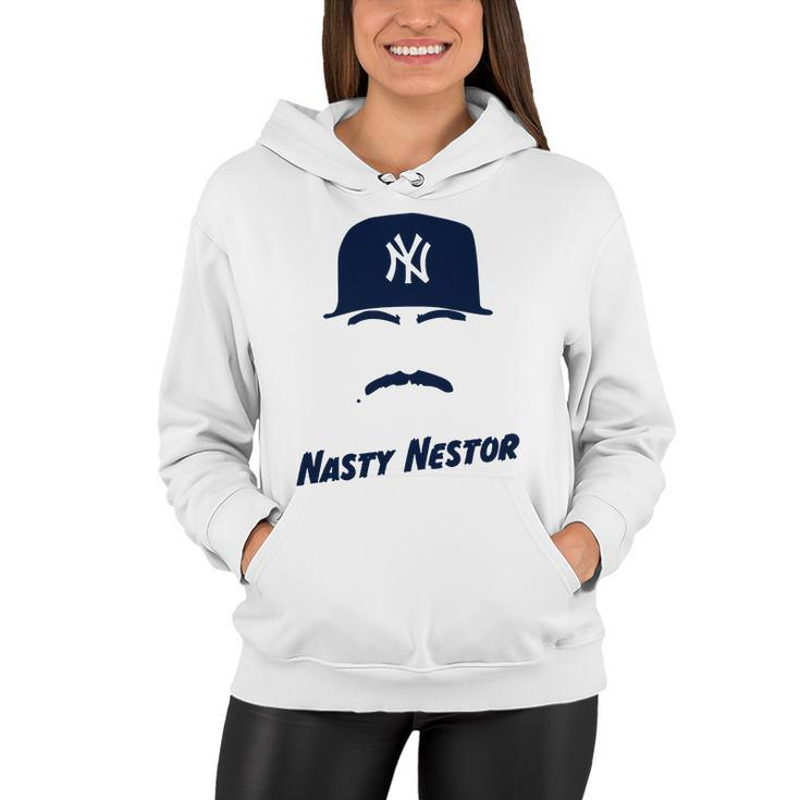 Nasty Nestor Cortes Jr Baseball Legend Women Hoodie