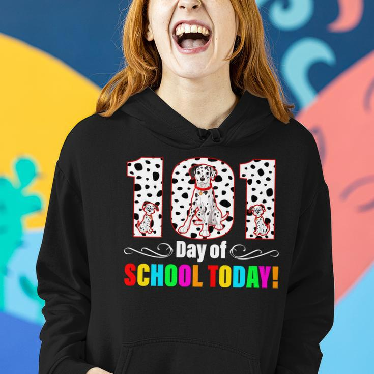 101 Days Of School Dalmatian Dog Cute Women Hoodie Gifts for Her