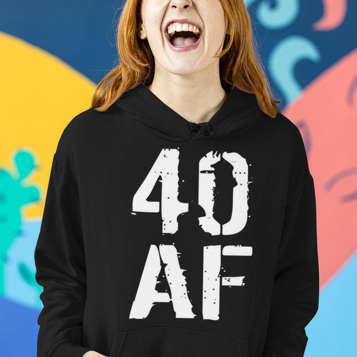 40 Af 40Th Birthday Women Hoodie Gifts for Her