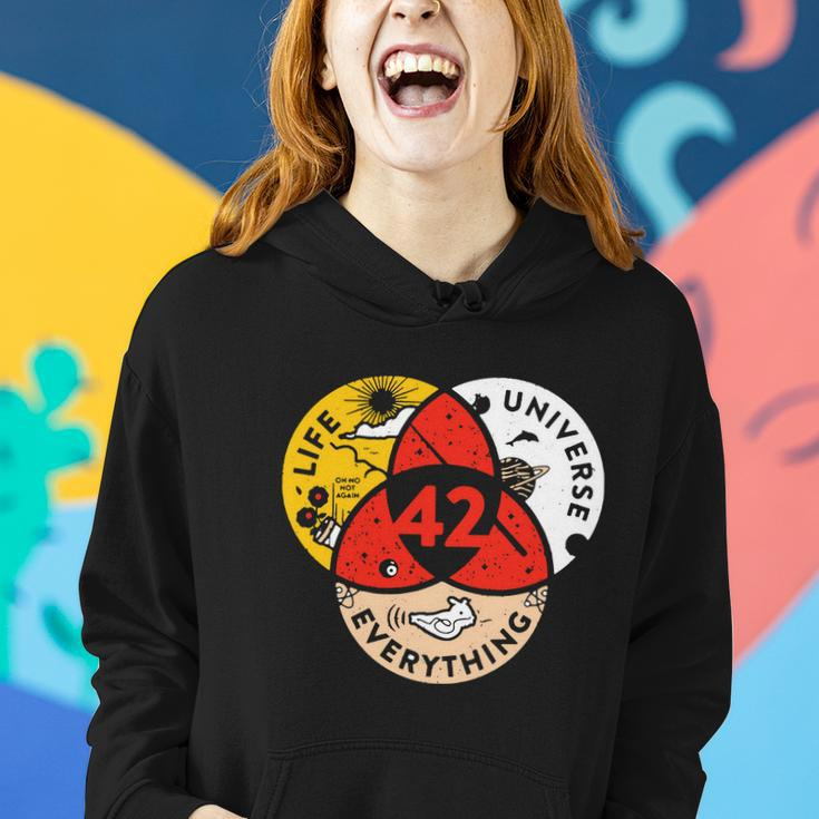 42 The Answer To Life The Universe And Everything Women Hoodie Gifts for Her