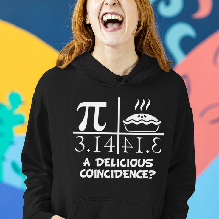 A Delicious Coincidence Pi Day 314 Math Geek Tshirt Women Hoodie Gifts for Her