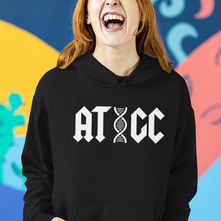 Atgc Funny Science Biology Dna Women Hoodie Gifts for Her