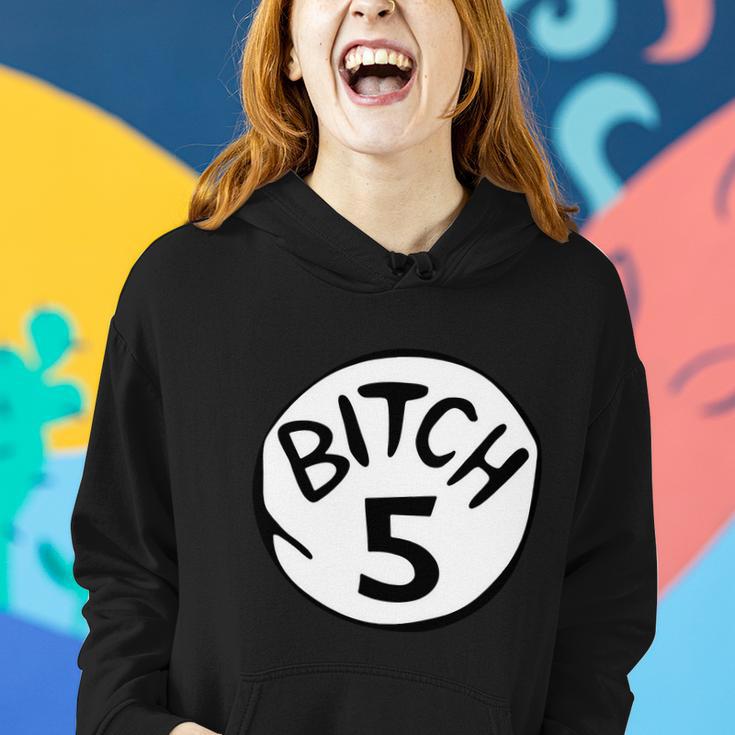 Bitch 5 Funny Halloween Drunk Girl Bachelorette Party Bitch Women Hoodie Gifts for Her