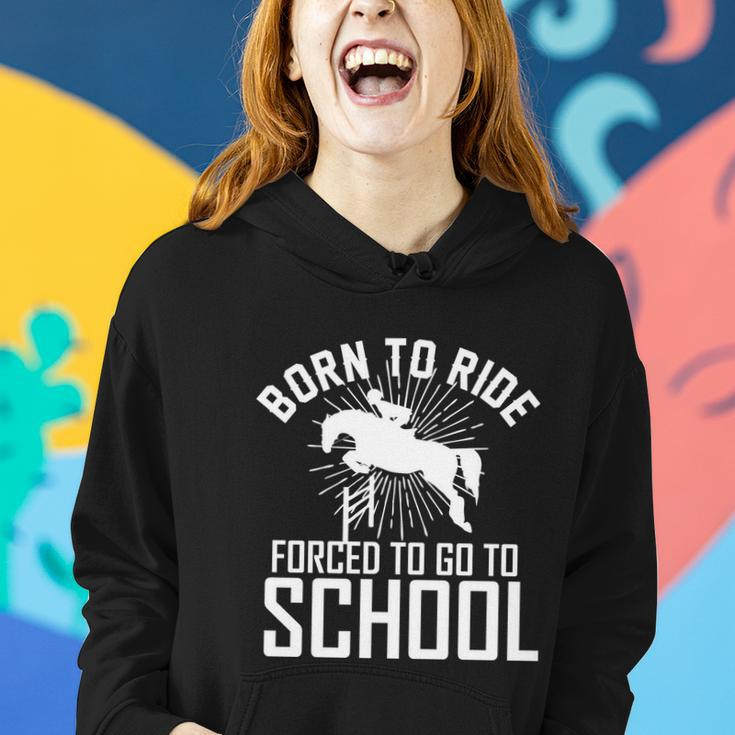 Born To Ride Horseback Riding Equestrian Gift For Women Gift Women Hoodie Gifts for Her