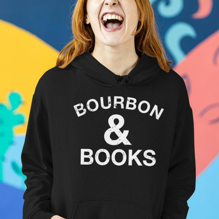 Bourbon & Books Women Hoodie Gifts for Her