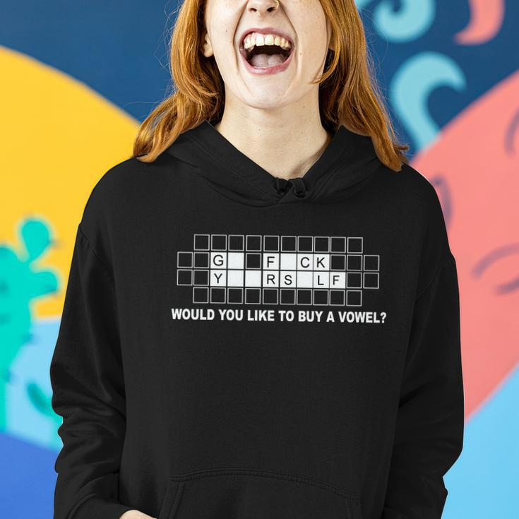 Buy A Vowel Go Fuck Yourself Funny Tshirt Women Hoodie Gifts for Her