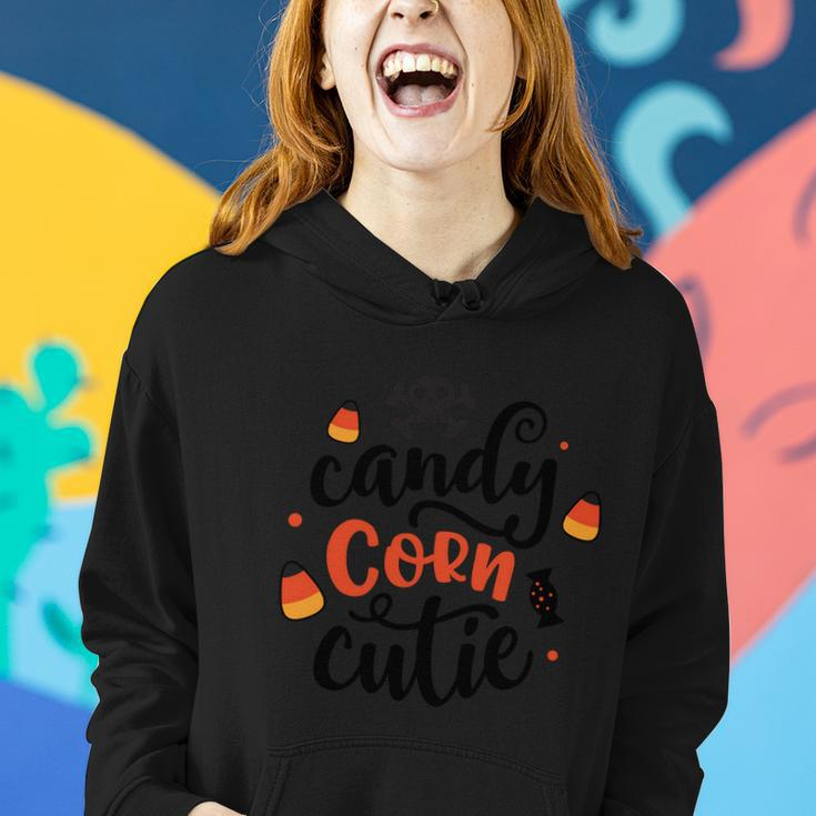 Candy Corn Cutie Halloween Quote V3 Women Hoodie Gifts for Her