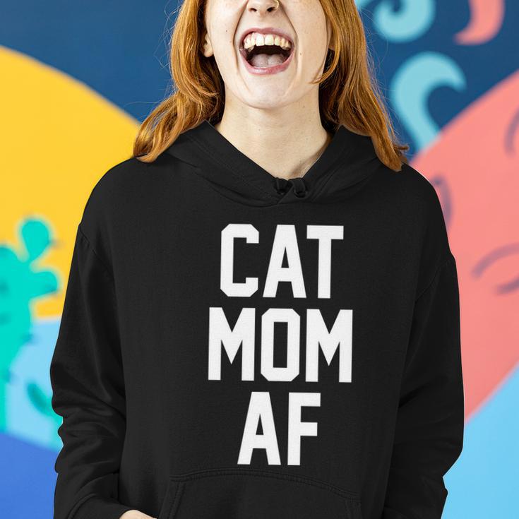 Cat Mom Af Gift For Cat Moms Of Kitties Women Hoodie Gifts for Her