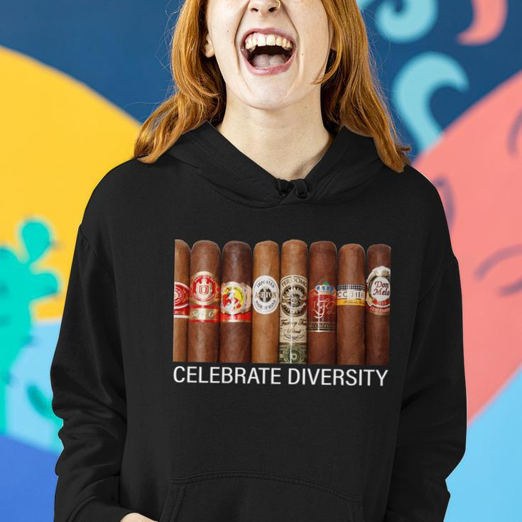 Celebrate Diversity Cigars Women Hoodie Gifts for Her