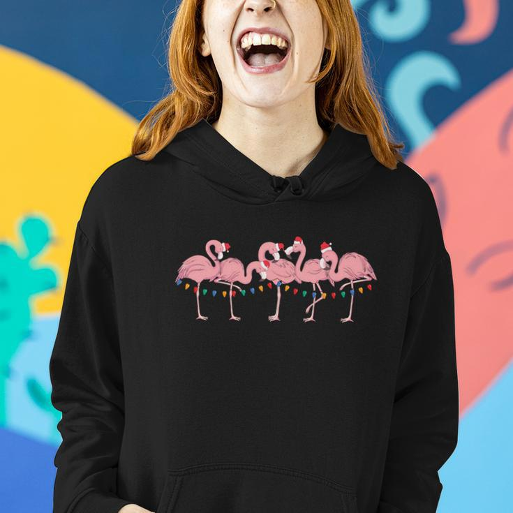 Christmas In July Beach Flamingo Christmas In July Women Hoodie Gifts for Her