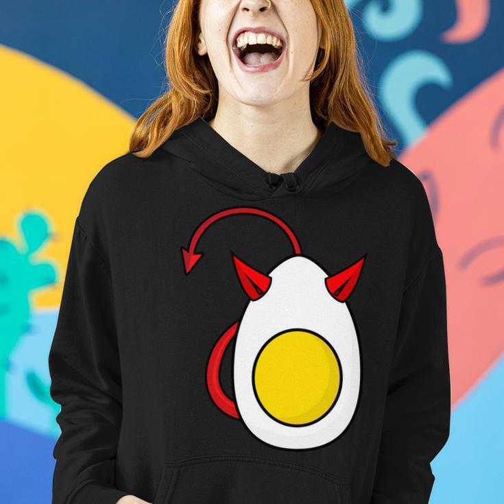 Deviled Egg Funny Halloween Costume Women Hoodie Gifts for Her