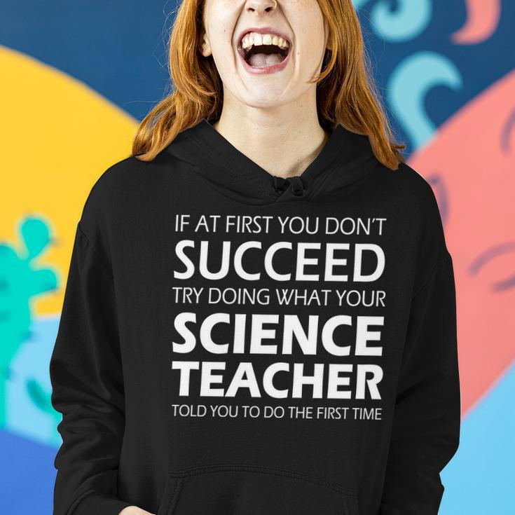 Do What Your Science Teacher Told You Tshirt Women Hoodie Gifts for Her