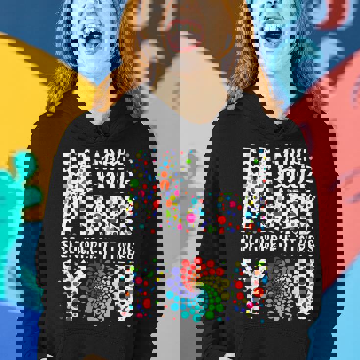 Dot Day Make Your Mark See Where It Takes You Dot Day V2 Women Hoodie Graphic Print Hooded Sweatshirt Gifts for Her