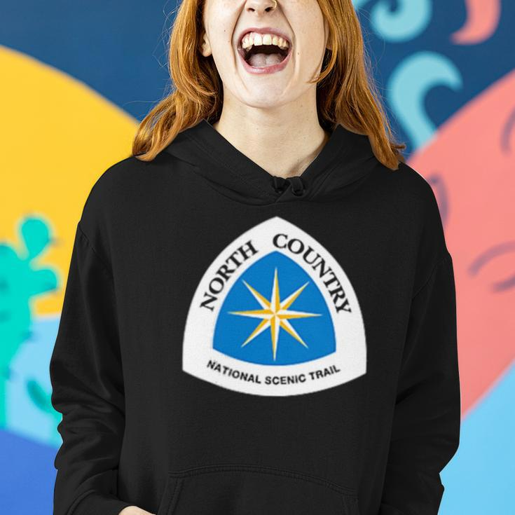 Double Sided North Country Trail Women Hoodie Graphic Print Hooded Sweatshirt Gifts for Her