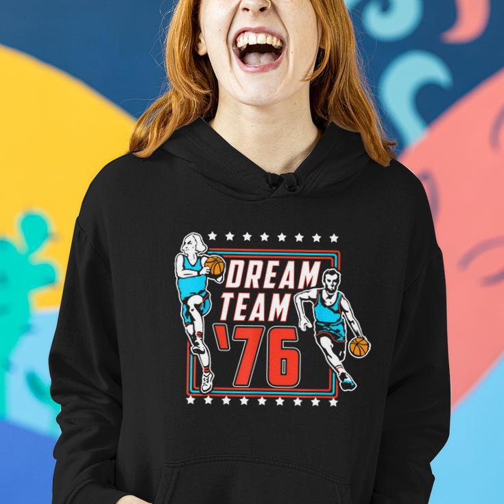 Dream Team America Patriot Proudly Celebrating 4Th Of July Women Hoodie Gifts for Her