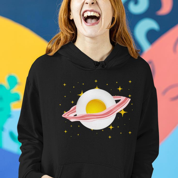 Egg Bacon Planet Women Hoodie Gifts for Her
