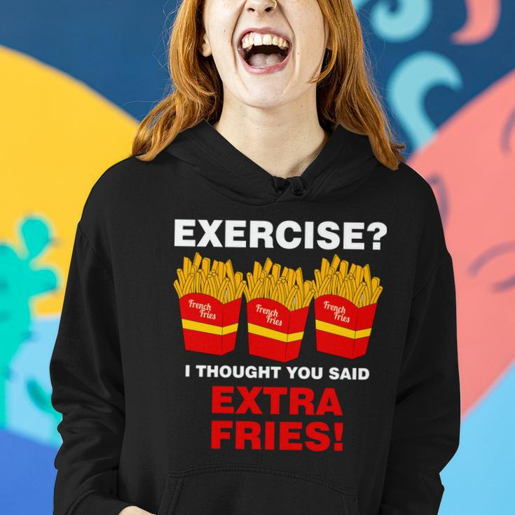 Exercise I Thought You Said French Fries Tshirt Women Hoodie Gifts for Her