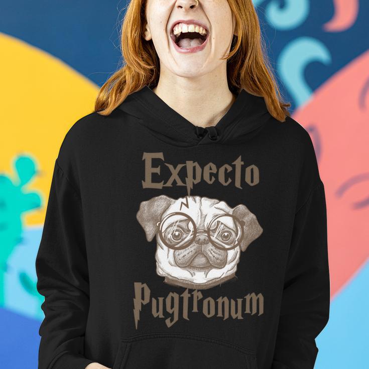 Expecto Pugtronum Funny Pug Women Hoodie Gifts for Her