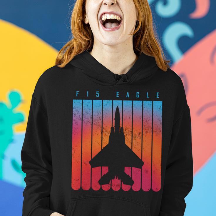 F-15 Eagle Jet Fighter Retro Tshirt Women Hoodie Gifts for Her