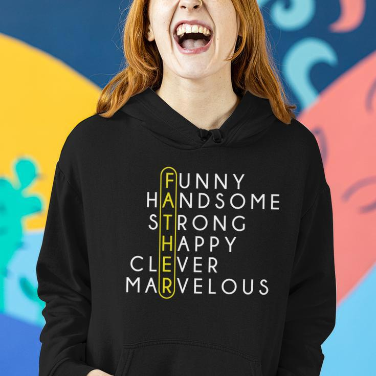Father Acronym Fathers Day Women Hoodie Gifts for Her