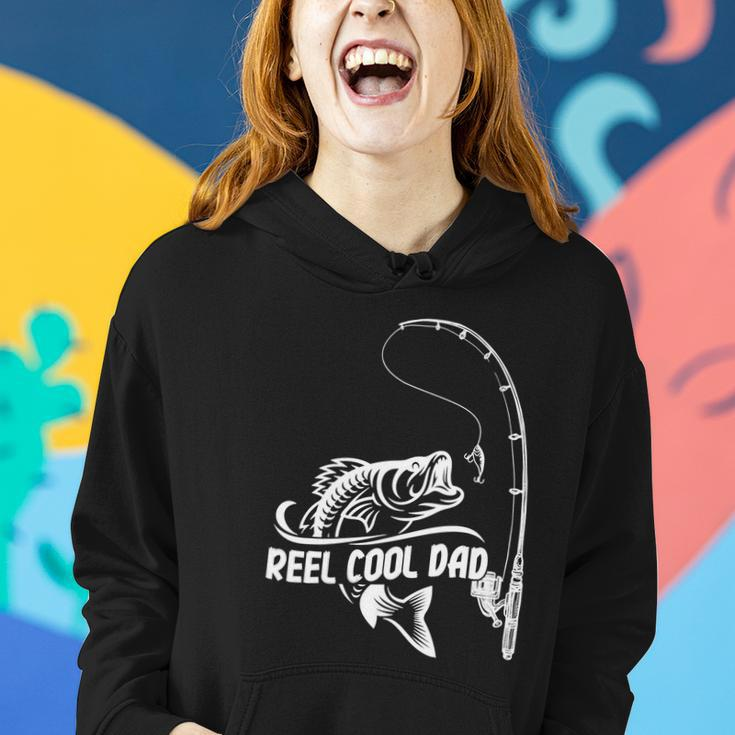 Fathers Day Cute Gift Fathers Dad Daddy Fishing Reel Cool Dad Cute Gift Women Hoodie Gifts for Her