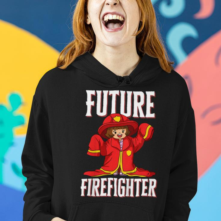 Firefighter Future Firefighter For Young Girls V2 Women Hoodie Gifts for Her