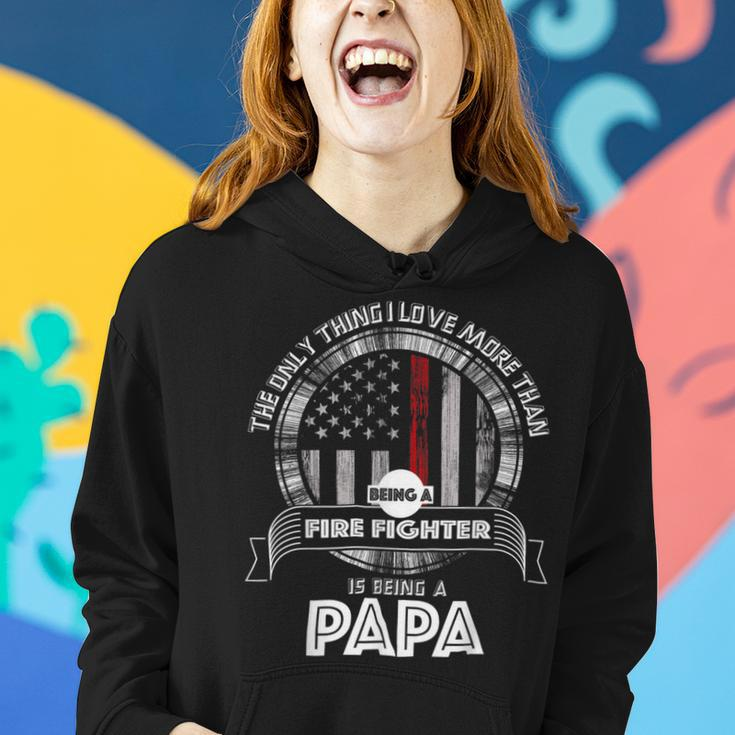 Firefighter Retired Firefighter Dad Firefighter Dad Gifts Im A Papa V2 Women Hoodie Gifts for Her