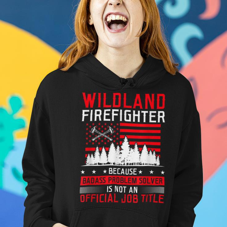 Firefighter Wildland Firefighter Job Title Rescue Wildland Firefighting V3 Women Hoodie Gifts for Her