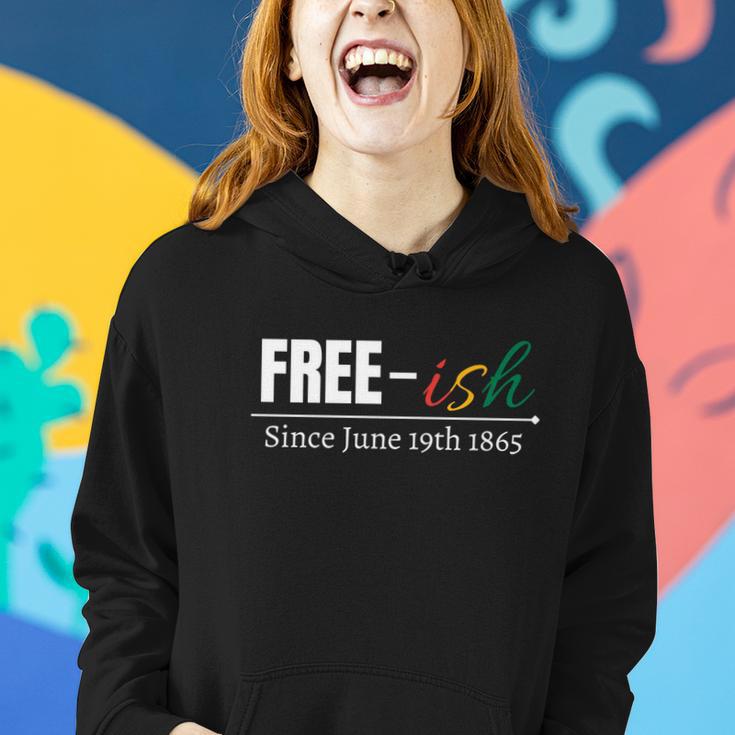 Freegiftish Since June 19Th 1865 Juneteenth Black History Gift Women Hoodie Gifts for Her