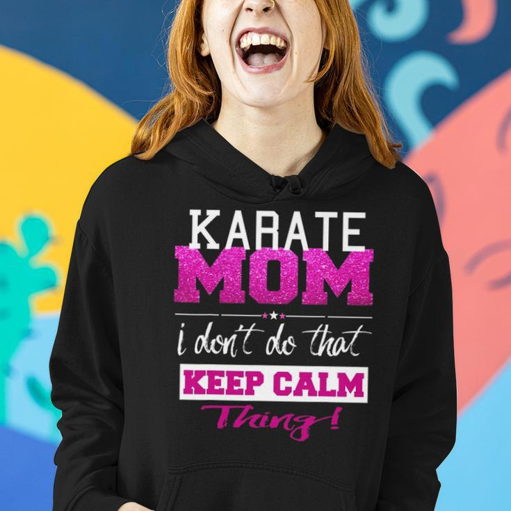 Funny Karate Mom Best Mother Women Hoodie Gifts for Her