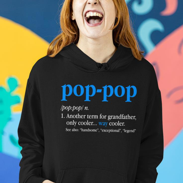 Funny Pop Pop Definition Cool Fathers Day Tshirt Women Hoodie Gifts for Her