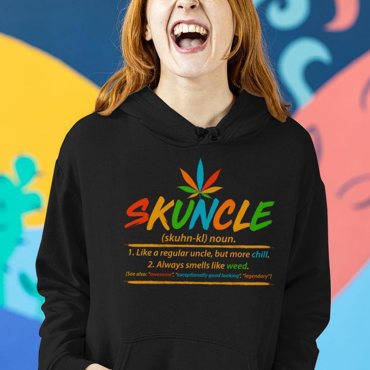 Funny Skuncle Definition Like A Regular Uncle Tshirt Women Hoodie Gifts for Her