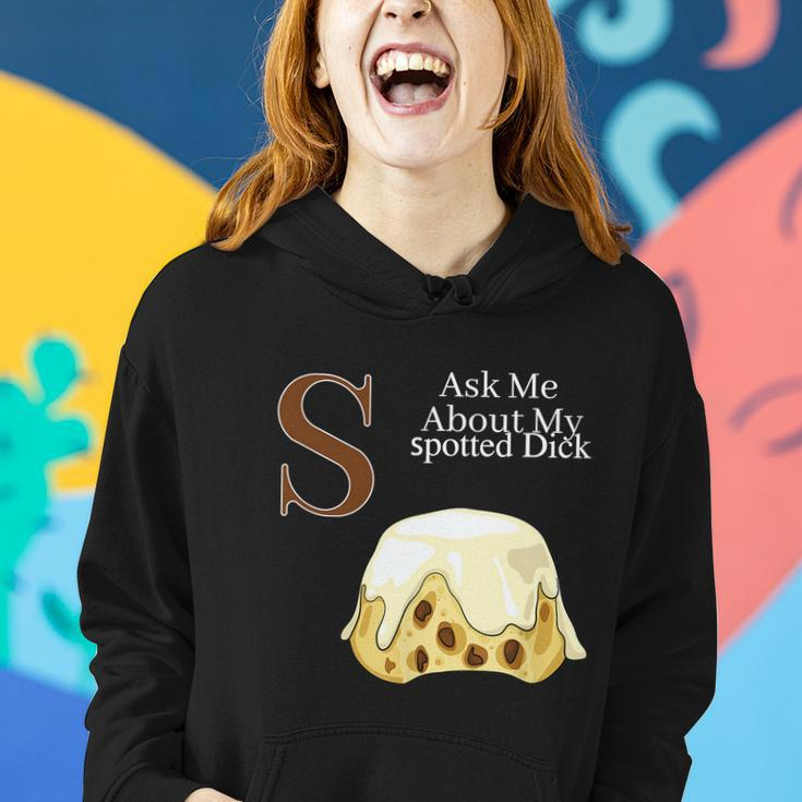 Funny Spotted Dick Pastry Chef British Dessert Gift For Men Women Women Hoodie Gifts for Her