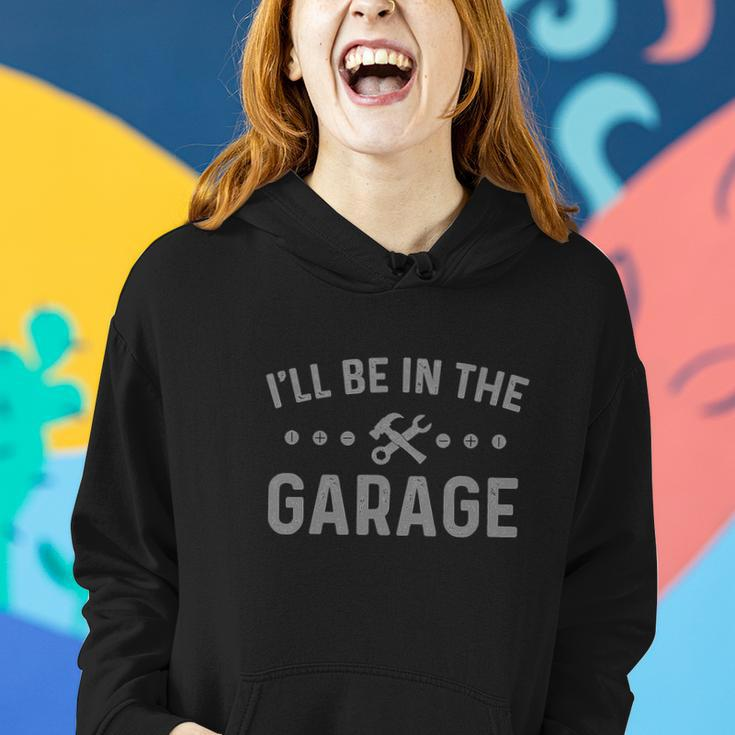 Garage Mechanic Fathers Day Funny Women Hoodie Gifts for Her