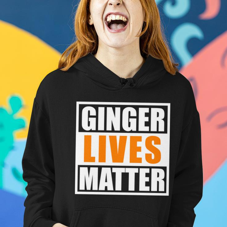 Ginger Lives Matter Funny Irish St Patricks Day Tshirt Women Hoodie Gifts for Her