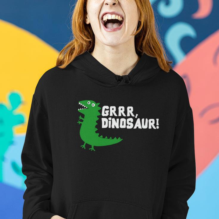 Grrr Mr Dinosaur Women Hoodie Gifts for Her