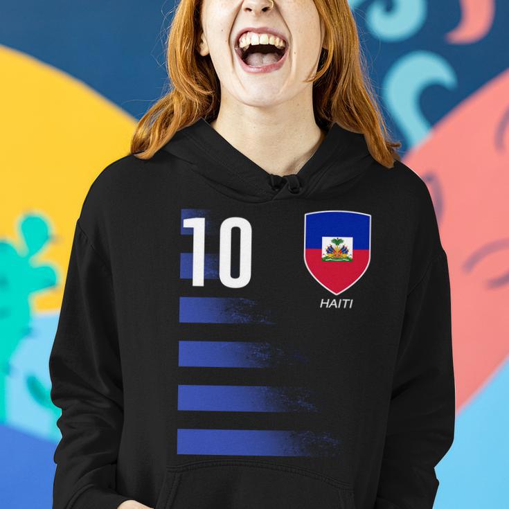 Haiti Football Soccer Futbol Jersey Tshirt Women Hoodie Gifts for Her