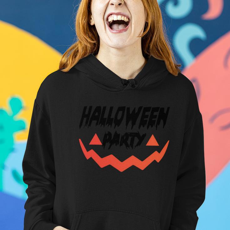 Halloween Party Pumpkin Halloween Quote Women Hoodie Gifts for Her