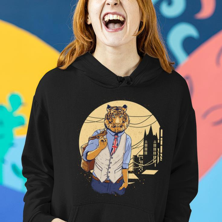 Handsome Tiger Women Hoodie Gifts for Her