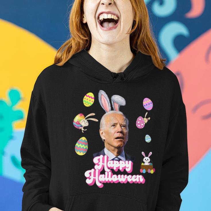 Happy Halloween Joe Biden Funny Easter Tshirt Women Hoodie Gifts for Her