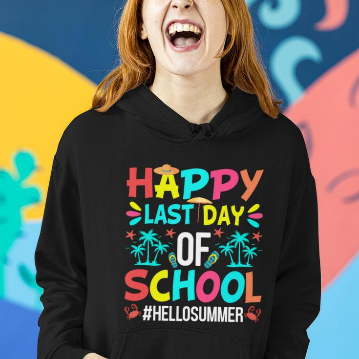 Happy Last Day Of School Hello Summer First Day Of Summer Gift Women Hoodie Gifts for Her