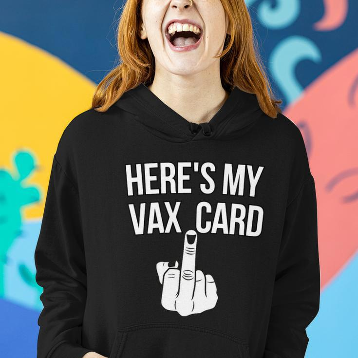 Heres My Vax Card Tshirt Women Hoodie Gifts for Her