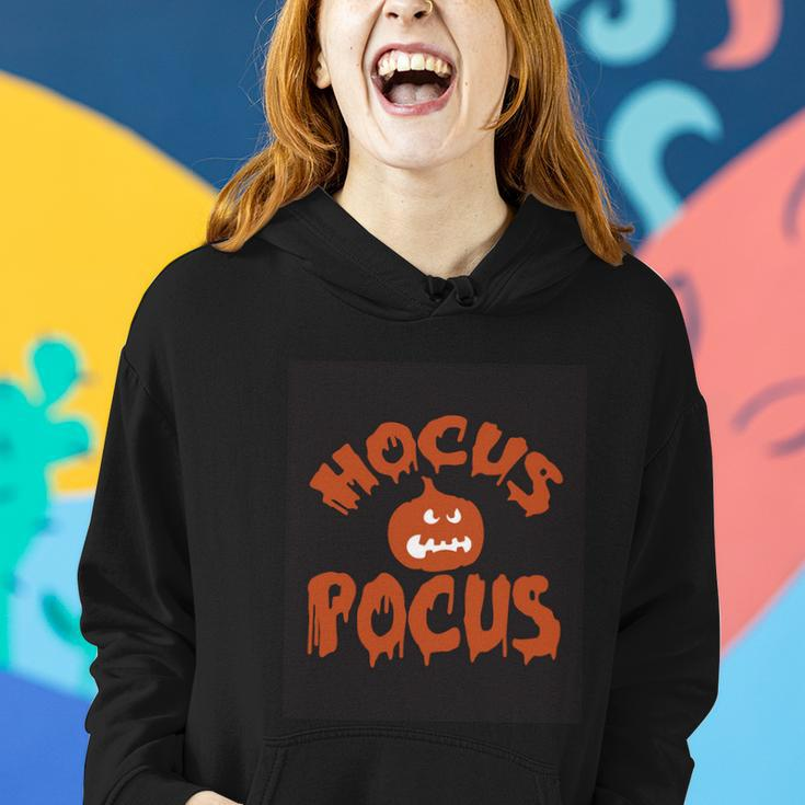 Hocus Pocus Pumpkin Halloween Quote V2 Women Hoodie Gifts for Her