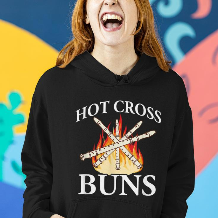 Hot Cross Buns Funny Women Hoodie Gifts for Her