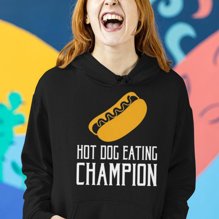 Hot Dog Eating Champion Fast Food Women Hoodie Gifts for Her