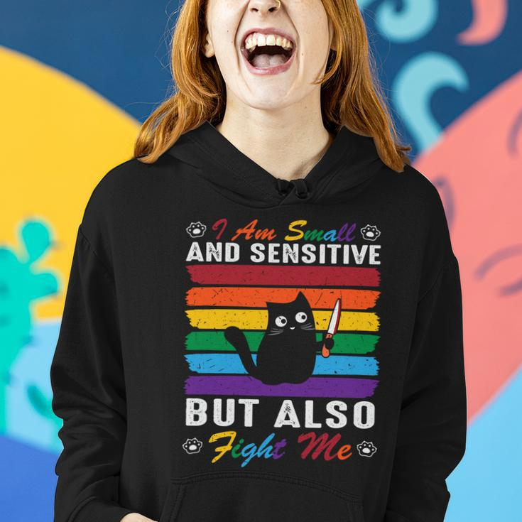 I Am Small Sensitive Lgbt Pride Month Women Hoodie Gifts for Her