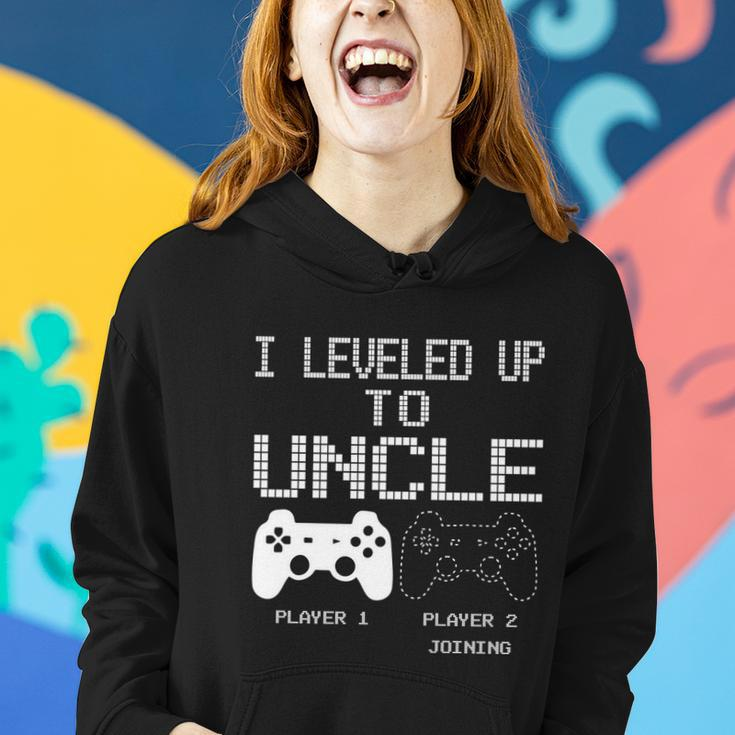 I Leveled Up To Uncle New Uncle Gaming Funny Tshirt Women Hoodie Gifts for Her